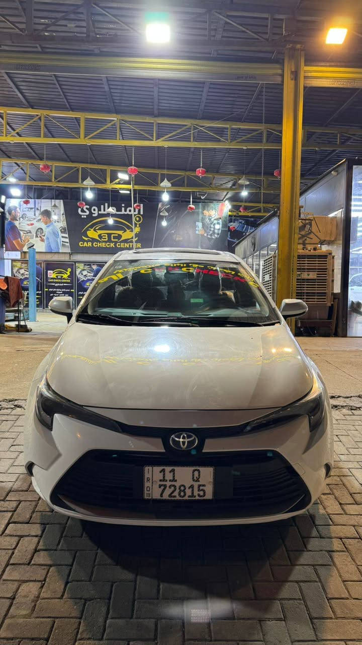 السلام عليكم كورلا 2024 للبيع السياره نظيفه كلش فول مواصفات السعر150  مكاني بغداد الرقم ***********
