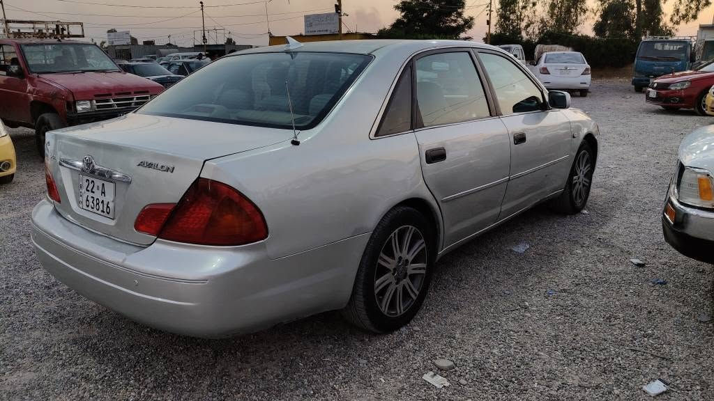 AVALON/2002
ڕەقەم هەولێرە ئەوەلیاتە بەناو ناکرێ 
  مەکینە 3000 گێرو مەکینە بەشەرت
  تەبرید ساردو گەرم کارەبای بەشەرت
  عیزام بۆیاغ بۆجوانی بێ دعم لێدران
پێش و پشتی کەپسە وەرگەڕان بەشەرت
کێشەی مەدەنی موس بڕاوە بەشەرت
سعری 55 کەمێک مەجال شوێن هەولێر
*********** أربيل, العراق
