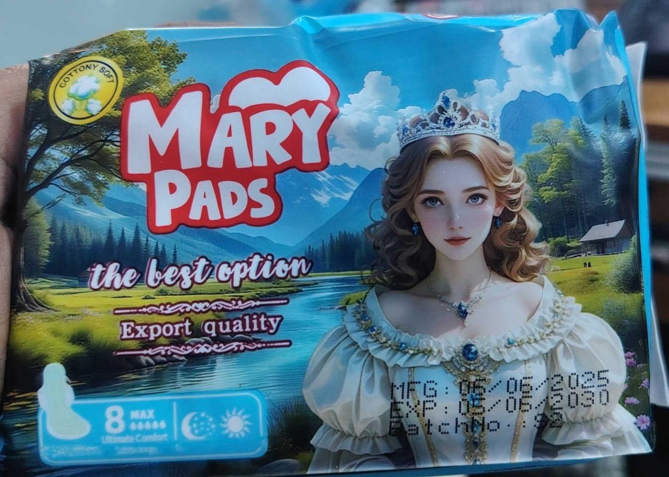 مرحبا زبائن سنتر ريتا للحليب ومستلزمات الاطفال
نود اعلامكم تم توفير محارم نسائية ماري بادز
جوده ومتانه صنع فرنسا

تتمتع هذه الفوط بعدة خصائص تجعلها خياراً مفضلاً للكثير من النساء، ومن أبرزها:
​الملمس القطني الناعم: صُممت بطبقة علوية قطنية لتقليل الاحتكاك وتجنب حدوث تسلخات أو حساسية في المناطق الحساسة.
​قوة الامتصاص: تتميز بقدرة عالية على امتصاص السوائل وتوزيعها بعيداً عن السطح للحفاظ على جفاف البشرة أطول فترة ممكنة.
​نظام الحماية من التسرب: تحتوي عادةً على أجنحة جانبية مرنة تثبت الفوطة في مكانها وتمنع التسرب الجانبي.
​تسمح بمرور الهواء: المواد المستخدمة فيها تسمح للبشرة بالتنفس، مما يقلل من احتمالية ظهور الروائح الكريهة أو نمو البكتيريا.
​الأنواع الشائعة
​تتوفر "ماري بادز" بأحجام وسماكات مختلفة لتناسب احتياجاتكِ طوال الدورة الشهرية:
​الفوط النهارية ☀️: تكون متوسطة الطول وسماكتها مناسبة للتدفق العادي.
​الفوط الليلية🌚 : تتميز بطول إضافي وعرض من الخلف لتوفير حماية كاملة أثناء النوم ومنع التسرب الخلفي.
​الفوط اليومية ☀️ 🌚: وهي فوط رقيقة جداً تُستخدم في الأيام العادية للحفاظ على النظافة اليومية أو عند وجود إفرازات خفيفة.
​نصائح عند الاستخدام
​لضمان أفضل حماية وصحة لمناطقك الحساسة، يُنصح بتغيير الفوطة الصحية كل 4 إلى 6 ساعات حتى لو كان التدفق خفيفاً، وذلك لمنع تكون البكتيريا.

العنوان سويب شارع 200 محلات عماد الساعدي
سنتر ريتا للحليب ومستلزمات الأطفال
أي استفسار مراسلة الصفحه أو اتصال ع رقم
👇👇👇👇👇
***********

ادمن مروه

💐🌷❤️🌹
