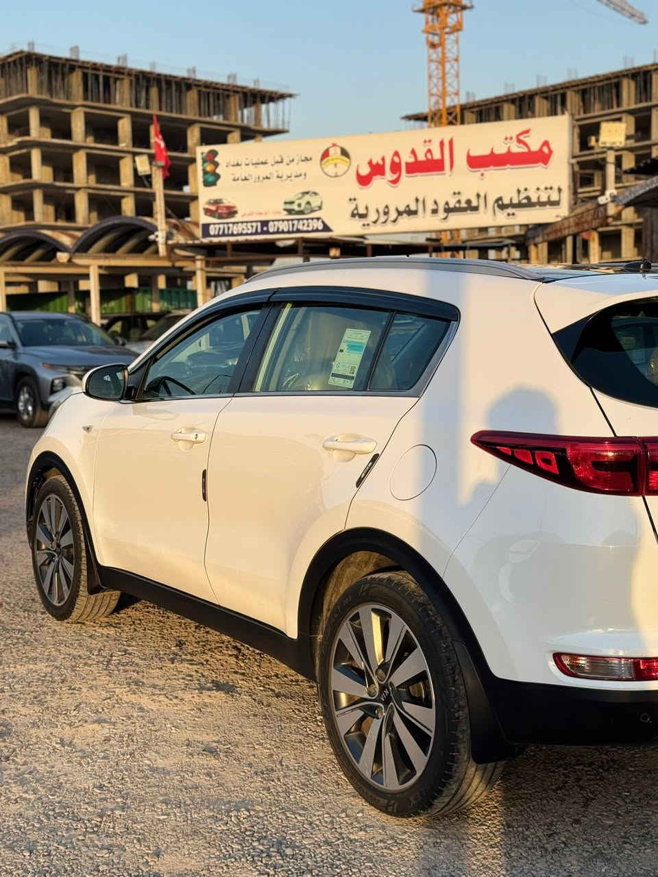 لسلام عليكم كيا 
سبورتج خليجي كفاله عامه 
 مكينه 2000 دوش 
ماشيه 98 k

سياره جاهزه من مكينه وكير
 وحداديه وتخم تاير تبريد 

سياره جاهزه للاخير ماتصرف
 عليه الف 

موصفات 

كامرى 

تحكمات 

حساسات

اشاير بلجاملغ 

تحويل مباشر بسمي  

السعر 178 وبيه مجال 

مكان سياره بغداد الحريه الدولعي 

لاتصال 

***********

الاتصال ***********
