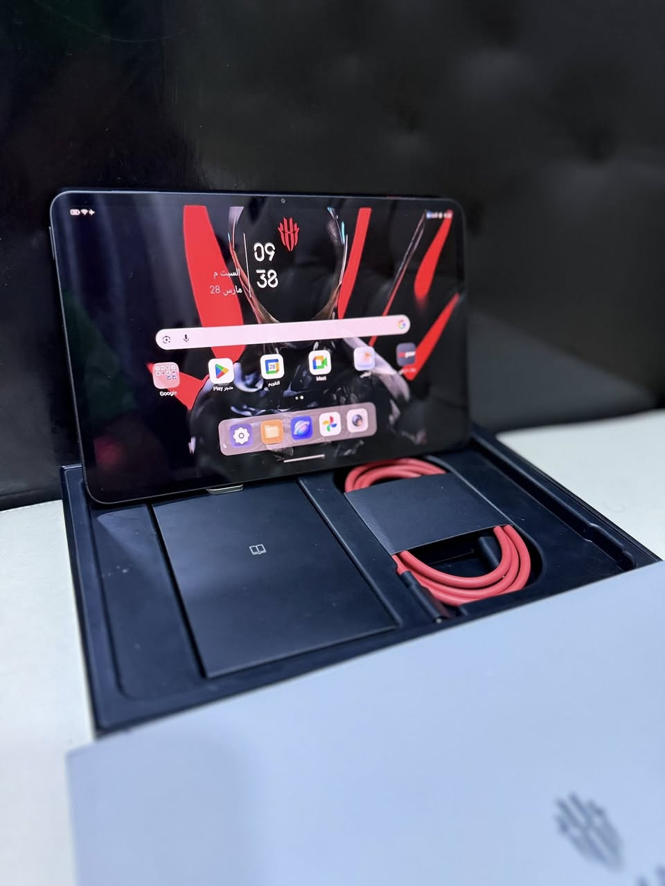 السلام عليكم ايباد ريد مجك استرا الجهاز صارله سبوع من مأخذه بعده جديد ذاكرة 256السعر 750 ***********مكتني بغداد
