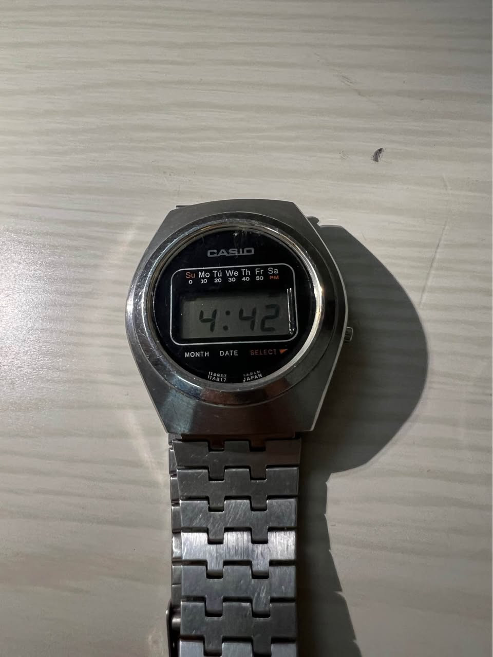 عەدەدێکی کەم سەعاتی یابانی و مارکەی عالەمی بەردەستە پۆستی یابانە بەشەرت ئەسڵی نەبو دو قات پارەکە وەر بگرەوە *********** Singapore
