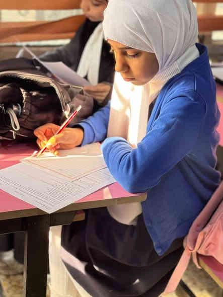 📸 جانب مُصوَّر من امتحانات الشهر الثاني لتلاميذ ❤️ مدرسة الناصرية الأبطال💪 للصفين الخامس والسادس ابتدائي ✏️

حفظكم الله يا تلاميذنا الأعزّاء، وجعل النجاح والتفوّق طريقكم الدائم بإذن الله 🤍✨
ويارب تكونون خير خَدَمة لهذا البلد، وسندًا قويًا يُرفع به الوطن وتزدهر به الأجيال 🇮🇶🌟

📚 مدرسة الناصرية… مستقبلك يبدأ من هنا 🌟

📍 العنوان: الإسكان الصناعي – النزلة الأولى (نزلة الجامع) – أول بناية ركن على الشارع العام.

📱 للاستفسار والتسجيل:
*********** 
***********
