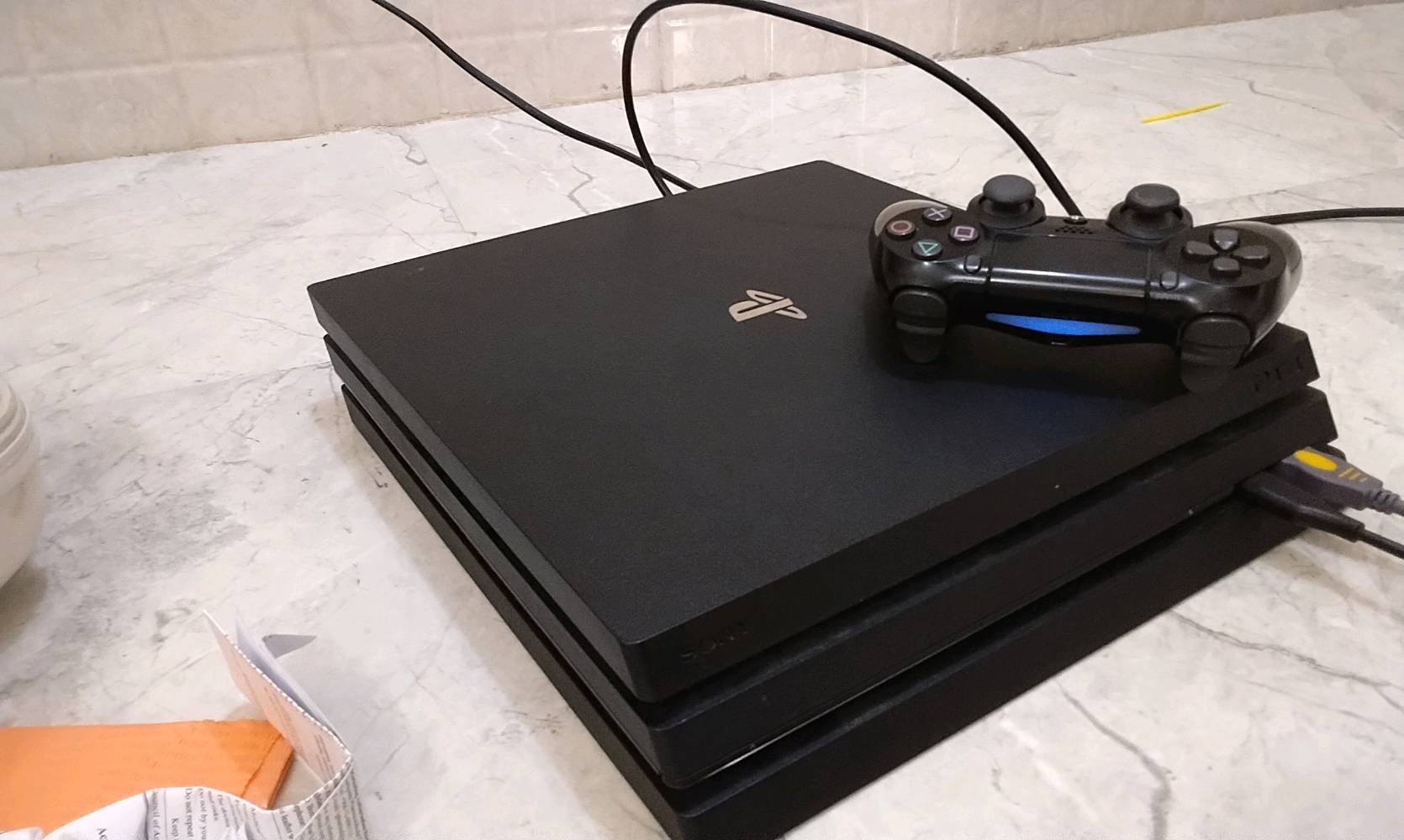 بلي 4 برو مهكر 270 الف مجال قليل جدا
بلي 4 نظام 11.00 مهكر
ذاكرة واحد تيره
مع هارد خارجي حجم GB70
مع كارتونته وكامل ملحقاته الاصلية
مع جويستك اصلي و واحد ثاني تجاري
مفتوح للتنظيف فقط 
واتساب فقط ***********
كربلاء مكاني
