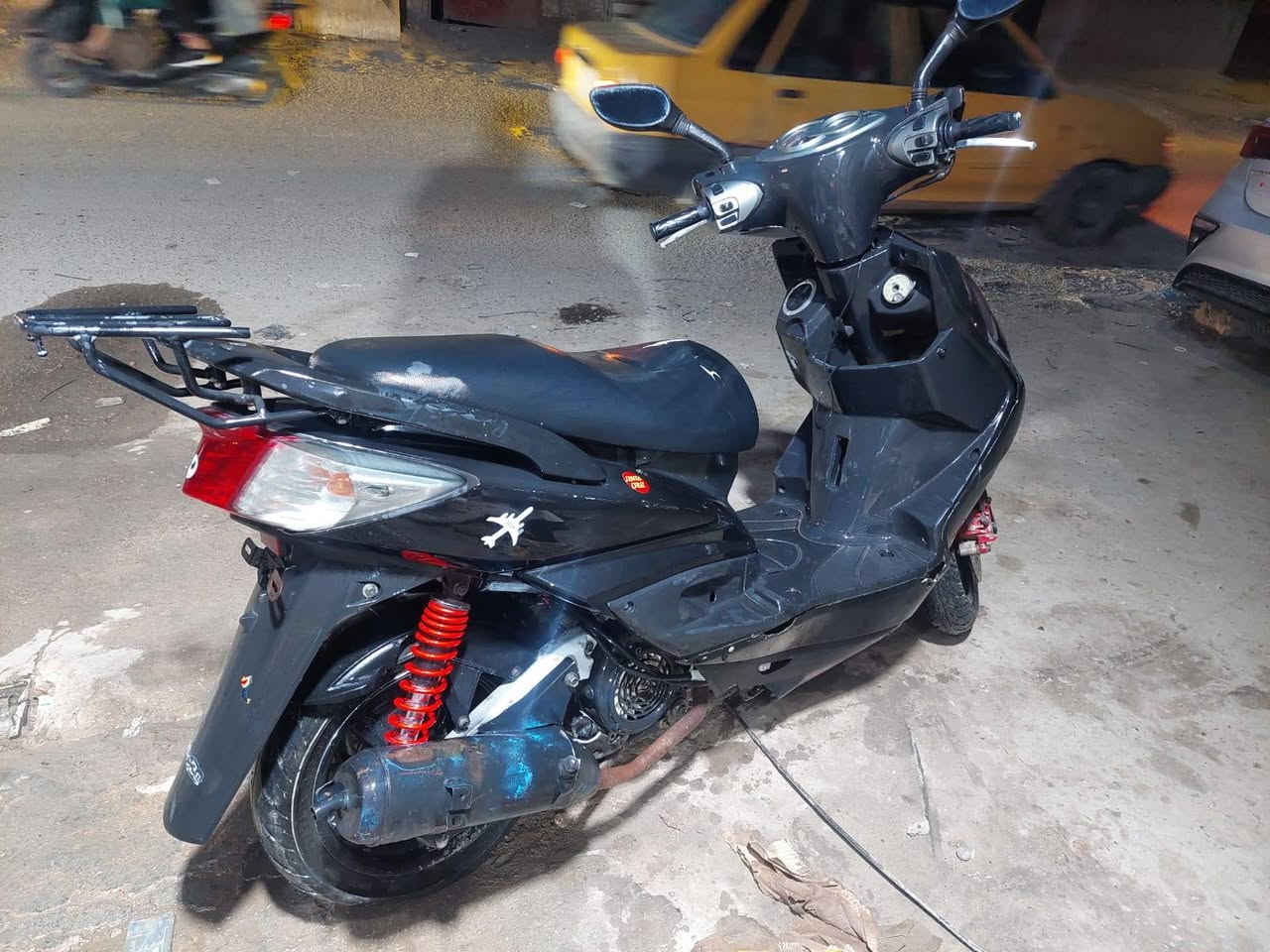 سلام عليكم دراجة للبيع
سكنس ياباني كابريتر
بغداد الشعلة
***********
السعر 500 بي مجال
