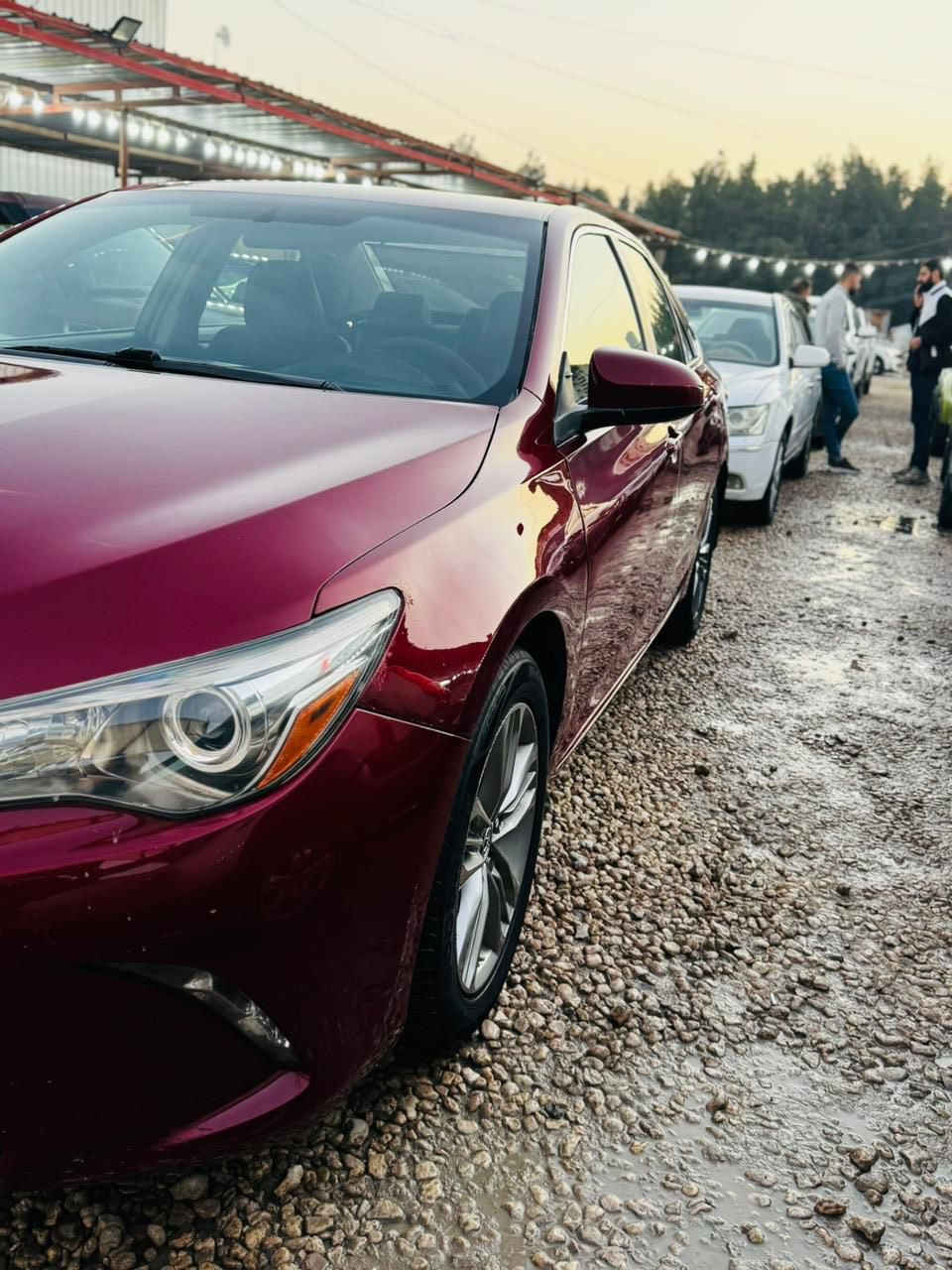 كامري 2016 
ماشيه 96
حادثها بدون اي تبديل بنيد مصبوغ وباب السايق صبغ 
مواصفات SE 
رقم اربيل ب اسمي 
مواصفاتها معروفه
مكينه 2500 
كشن كهرباء 
شاشه 
كامره 
مكانها كربلاء 
السعر ١٤٥ وبيها مجال 
معرض الليره لتجارة السيارات 
كربلاء - معارض حي الصناعي 
***********
***********
