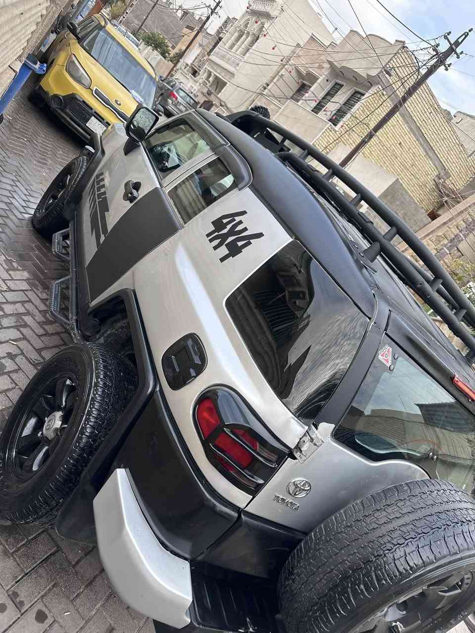 تيوتا FG موديل 2007 اوتماتيك 4X4 
محدثه. 2021

(السعر 115)  مجال جدا بسيط ***********
العنوان الغدير شارع التوت 
تدفه 🔥♨️
تبريدثلج❄️
مكينه كيرشرط الفحص 💯
حداديه تايرات كهربائيات  خير من الله
تراي جدا حلو اوناعم كلشي بلسياره شغال اوخيرمن الله
صبغ مكانات ابيع عام ظربتها صفحت السايق بغداد دولي
