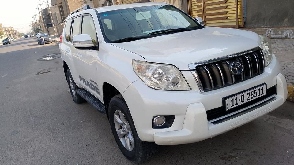 السلام عليكم برادو ٢٠١١ محرك ٢٧٠٠ السياره مكفوله كفاله عامه من كير ومحرك والصبغ السعر ٢٢٥ وبيها مجال ***********
