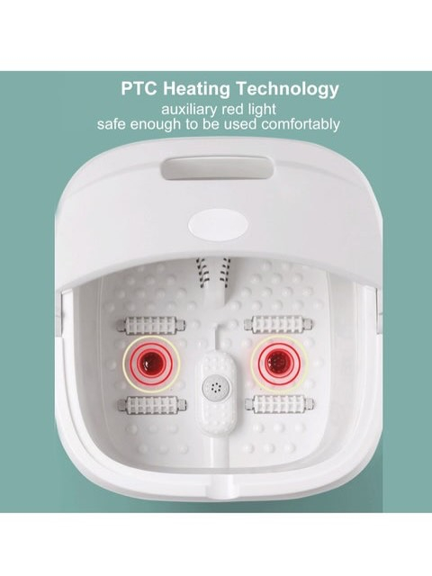 هذا الجهاز هو عبارة عن جهاز تدليك القدمين بالماء (مغطس قدمين) من علامة KKTV التجارية. بناءً على الملصقات والبيانات الظاهرة في الصورة، إليك أبرز مميزاته وخصائصه:
المميزات الرئيسية:
• تدليك مائي دافئ: يعمل الجهاز على تسخين الماء وتدويره لتوفير تجربة استرخاء عميقة للقدمين، مما يساعد في تقليل التعب والإجهاد بعد يوم طويل.
• لوحة تحكم بسيطة: يحتوي على مفتاح دائري (بكرة) في المنتصف للتحكم السهل في التشغيل والإيقاف واختيار مستويات التدليك.
• تقنية الأشعة الحمراء: تشير الكتابة بجانب المفتاح (启动/红光) إلى وجود أشعة حمراء، وهي ميزة تُستخدم عادةً لتحسين الدورة الدموية في القدمين وتخفيف الألم.
• تصميم مدمج وعملي: مزود بفتحة علوية (الغطاء الدائري) التي تسهل عملية تعبئة الماء أو إضافة الأملاح العطرية.
تنبيهات هامة (مترجمة من الجهاز):
تظهر على الجهة اليمنى تحذيرات ضرورية للحفاظ على سلامتك وسلامة الجهاز:
1. ممنوع الاستخدام بدون ماء: يجب التأكد من تعبئة الجهاز بالماء قبل تشغيل خاصية التسخين لتجنب تلف المحرك أو الدوائر الكهربائية.
2. ممنوع الوقوف داخل الجهاز: الجهاز مصمم للاستخدام أثناء الجلوس فقط؛ الوقوف بداخله قد يؤدي إلى كسره أو التسبب في إصابة.


**إذا كنت صاحب هذا الإعلان وتريد حذفه لأي سبب، رجاءا أرسل رسالة إلى الدعم الفني**