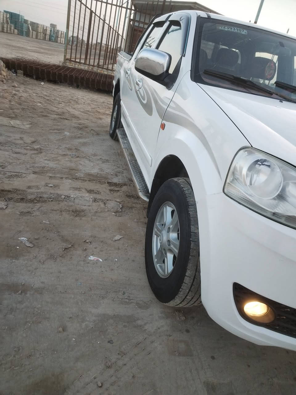 السلام عليكم..
كريت وال للبيع موديل 2012 رقم بابل مشروع وطني

سياره كفاله عامه من الضربه والتبديل كهربائيات شغاله تخم تايرات وحداديه جديده تبريد ثلج
السيارة نظيفة بمعنى الكلمه محرك وكير شركه شرط
السعر 70 ــــ ***********.. *********** مكان ديوانية
