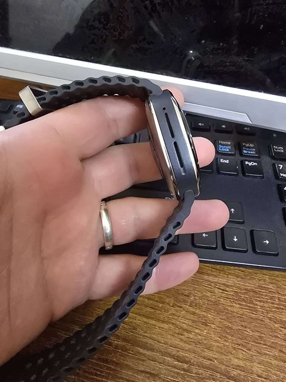 واتش الترا 2025 Watch Ultra 
السلام عليكم ساعة سامسونك أحدث إصدار واتش الترا 2025 القياس 47 استخدام 3 أشهر السعر 550 الف بيها مجال ان شاء الله و الساعة غنية عن التعريف شخط ما بيها
ضمان سنة المكان بغداد او سامراء للاستفسار اتصل ***********
