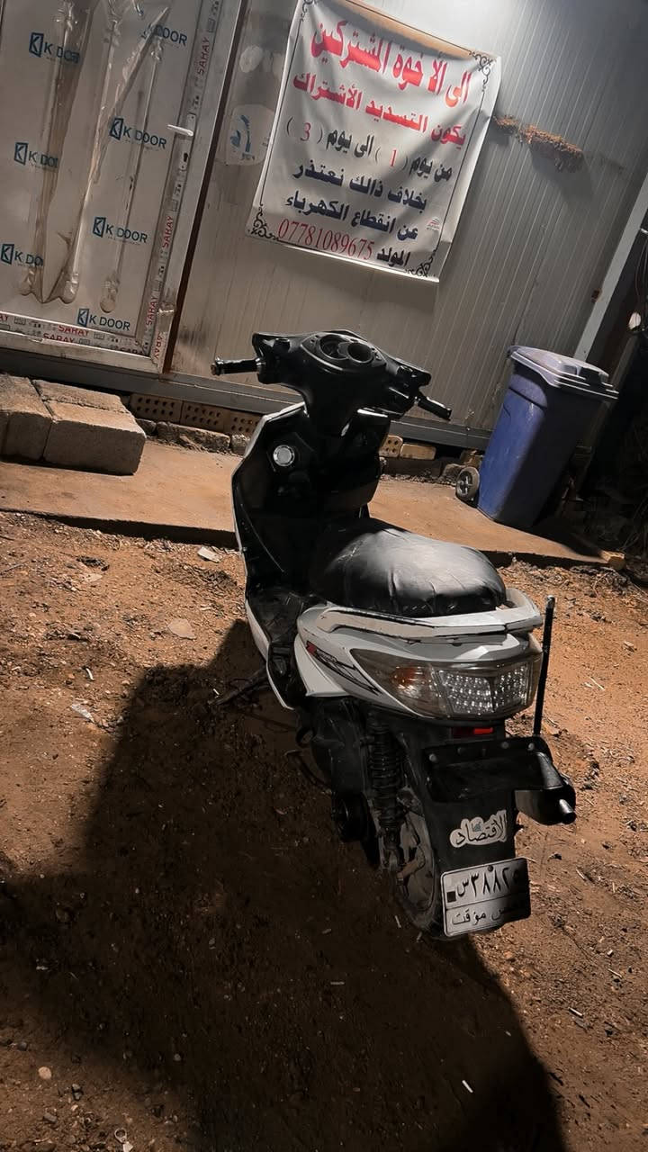 سلام عليكم سكنس فحل نوزل عليهه ادامه كامله مانقصهه شي بس كلج امامي تعبان شويه الدراجه نص نكره مديل 10منفيس ضاع بس عندي صورته او اذا لكيته اطي سعر 750وبيهه مجال الحسينيه الراشديه رقم***********
