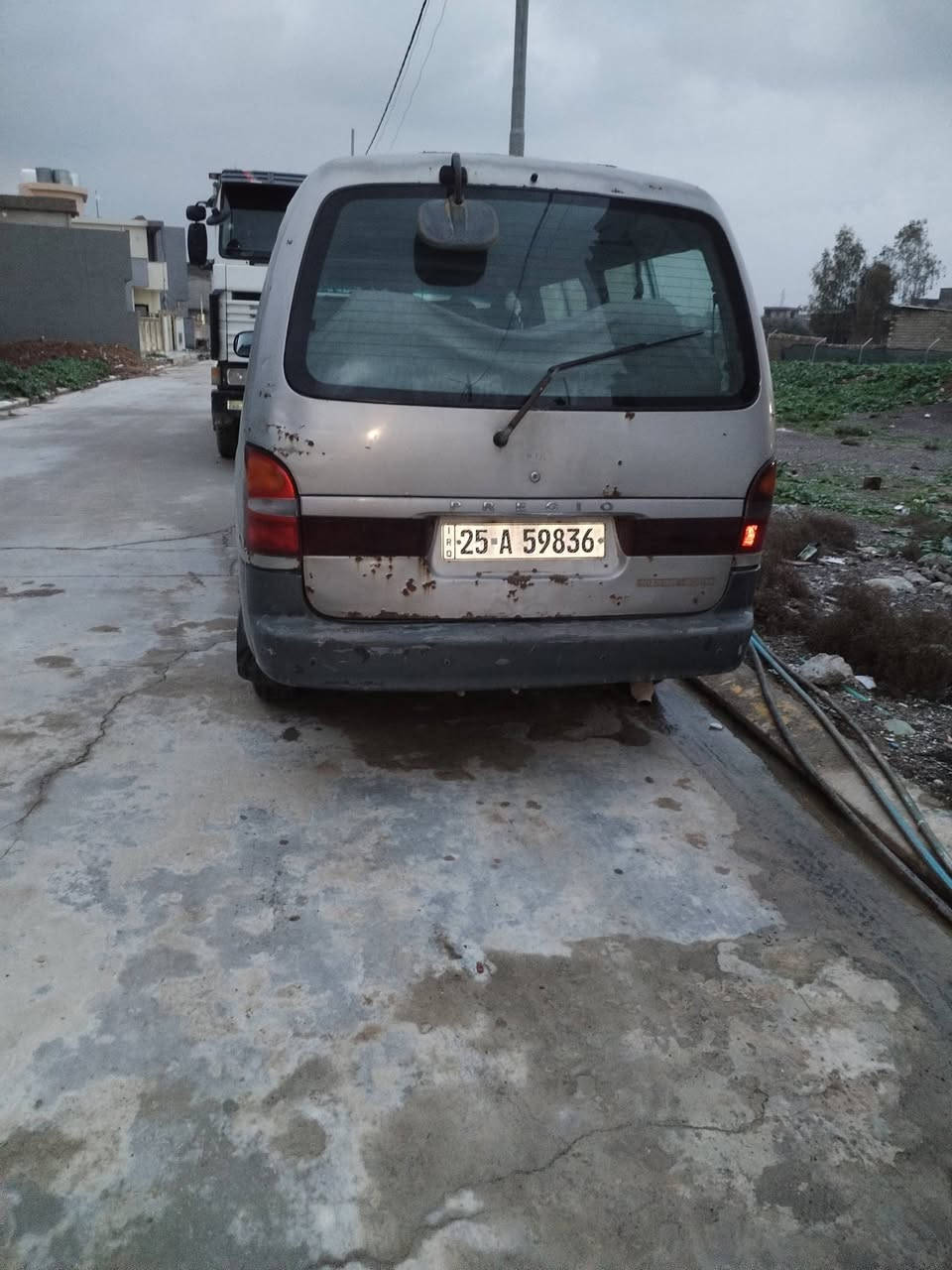 السلام عليكم ورحمة الله وبركاته
كية بريجو موديل 1996 خصوصي جاهزة من كل النواحي  سنوية 2031 شرط التحويل مكينة بيها نفخ غرامات تستلم مصفرة شاصي ملحوم تكه وحدة تايرات جدد والداخل نضيف السعر 57 وبيها مجال 

 للاتصال: ***********/***********
