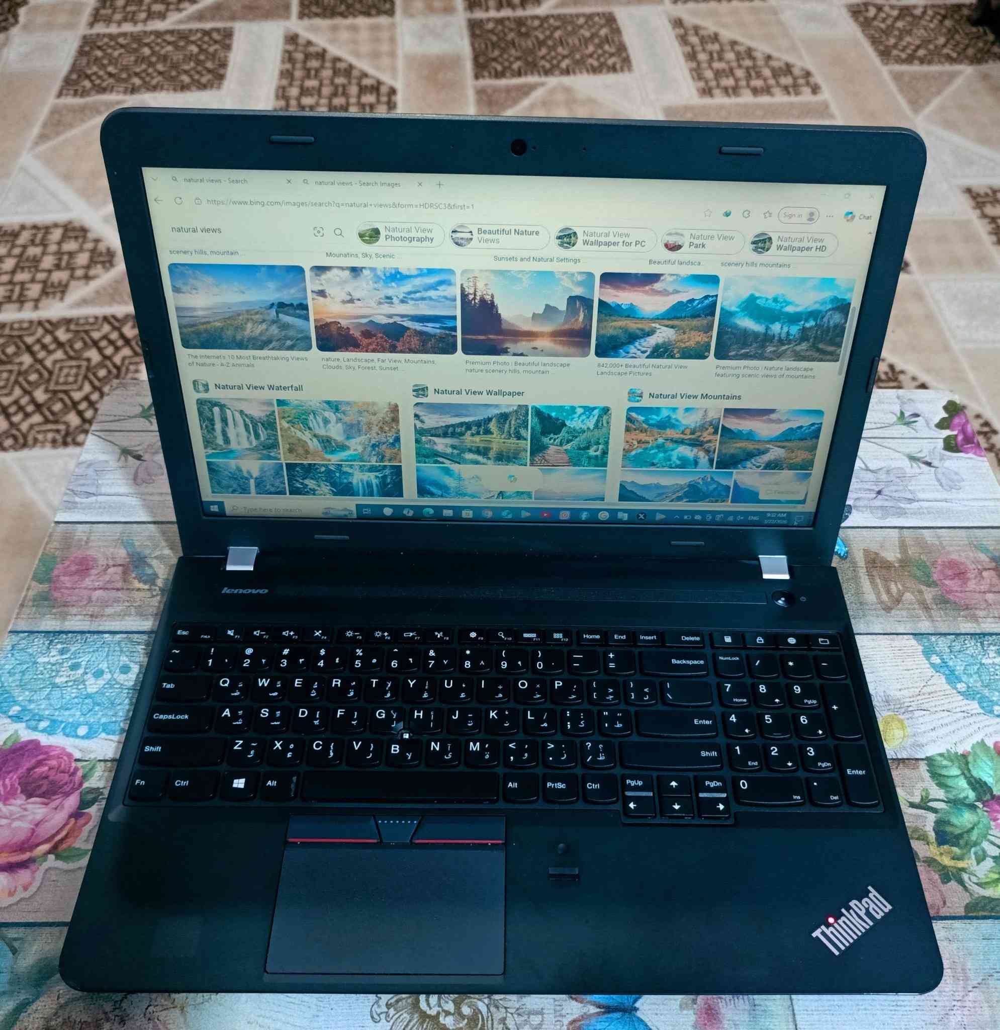Lenovo ThinkPad computer 
حاسبة Lenovo الجيل السادس 
المواصفات 
المعالج inter (R) core i5 
الهارد ديسك 256 SSD 
RAM 4 GB 
نظيفة جدا وما مستخدمة هواي شرط الفحص 
للتواصل خاص او على الرقم ***********
