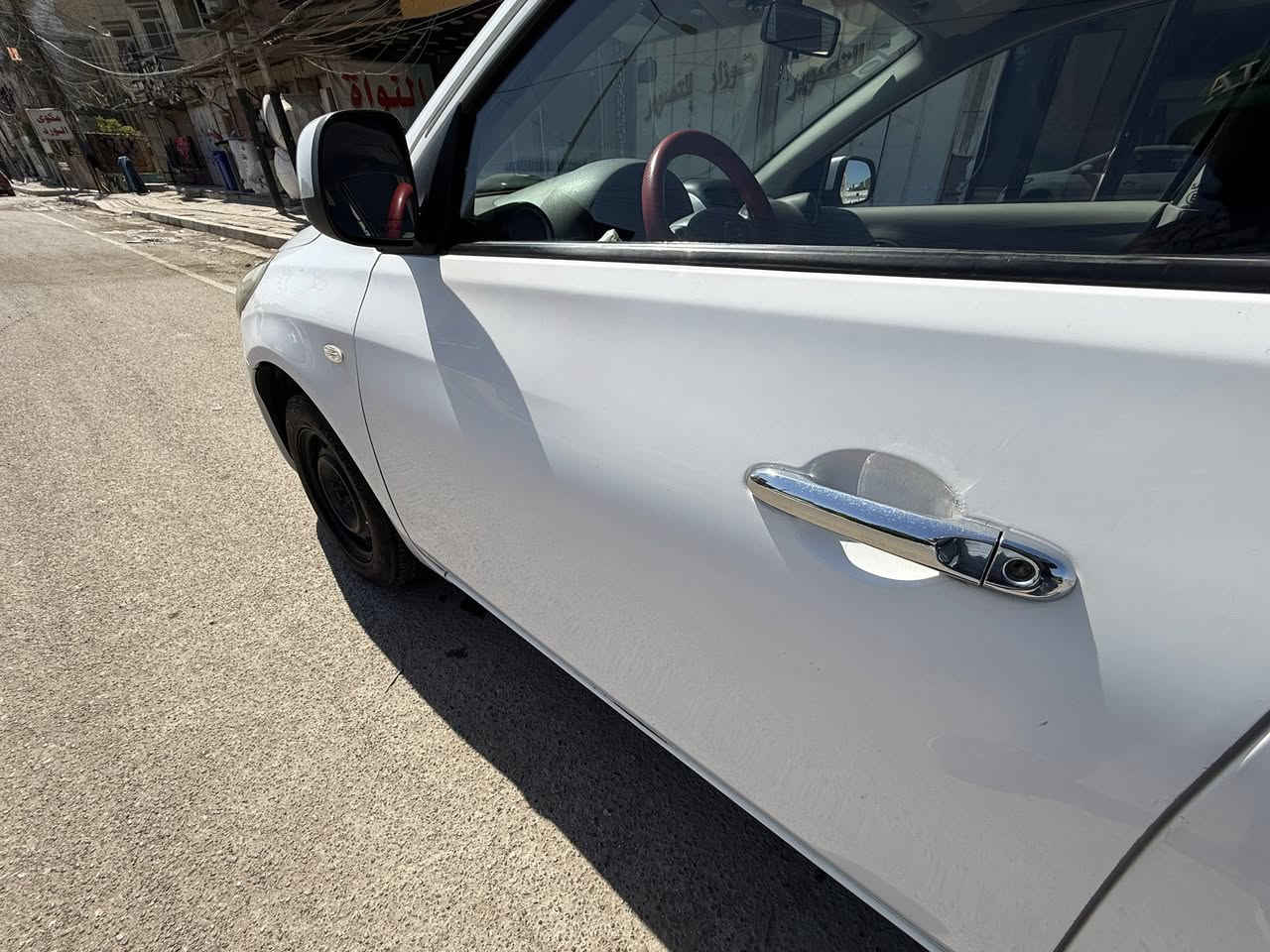 للبيع : نيسان سني (((2018)))
📍مكان السياره: بغداد / الدوره
☎️للتواصل: ***********
رقم السياره بغداد باسمي تحويل ثاني يوم 
المحرك 4 سلندر _ 1500cc
السياره بيه بارد ع كد اربع اصابع فقط بدايه البوند
بالاضافه بارد بين الدعامه والجاملغ الخلفي اصبعين 
(((صبغ الدوسه))) ((فقط ))
باقي السياره خير من الله تبريد ثلاجه كير محرك كله سليم 
ايضا راح اخلي الكم السونر وبيك خير وادلل 
السعر (((٩٧$ ))))….وبيه مجال اتصل ومراح نقصر وياك ياطيب 🙏
