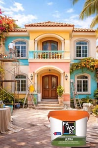 طلاء الترا خارجي • ضمان ١٠ سنوات • تنظيف ذاتي