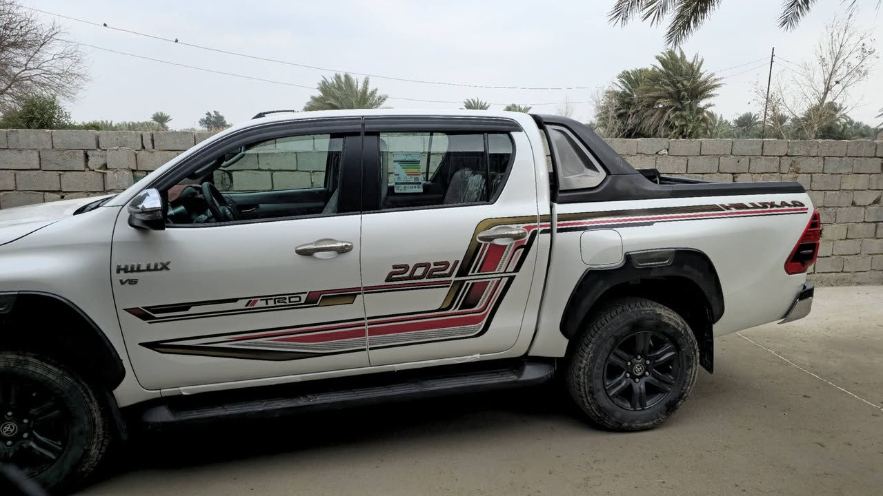 السلام عليكم  بيكم هايلوكس فوريل للبيع
مديل 2021 تي ار دي 
السونار بصور 

رقمها بابل  
المكان بابل مهناويه 
الرقم
***********
