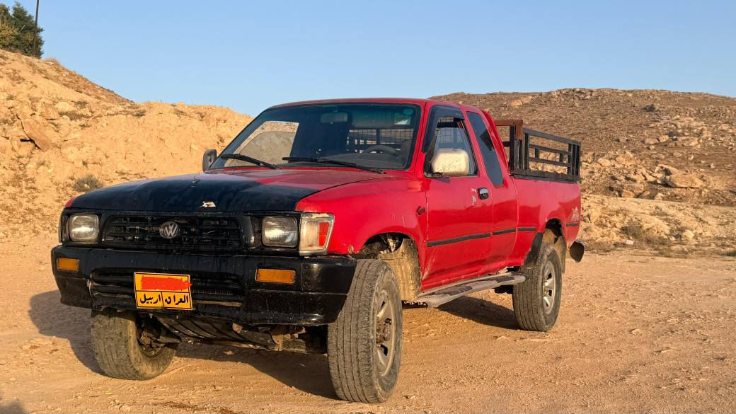 Volkswagen taro 4x4 model:1990 engine:toyota 2,4=V4         Nrx:42$
مۆدێلی تارۆی ڤۆڵکسواگن:1990 بزوێنەر:تۆیۆتا 2.4=V4                        نرخ: ٤٢

فولكس فاجن تارو، موديل: 1990، محرك: تويوتا V4 سعة 2.4     لتر،.   السعر: 42

*********** مخمور, أربيل
