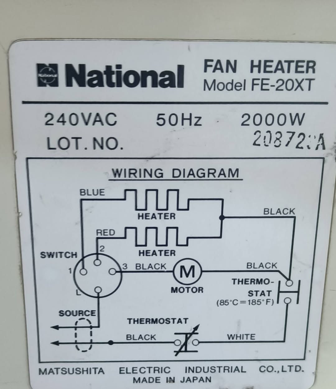 هيتر تدفئة ناشنل صناعة يابانية 
دفع الهواء مراوح 2 من المعدن/الحرارة درجتين
مع ثرموستات/ستاند للتحكم بالارتفاع
مكاني بغداد ساحة عدن يوجد توصيل لجميع المحافظات


**إذا كنت صاحب هذا الإعلان وتريد حذفه لأي سبب، رجاءا أرسل رسالة إلى الدعم الفني**