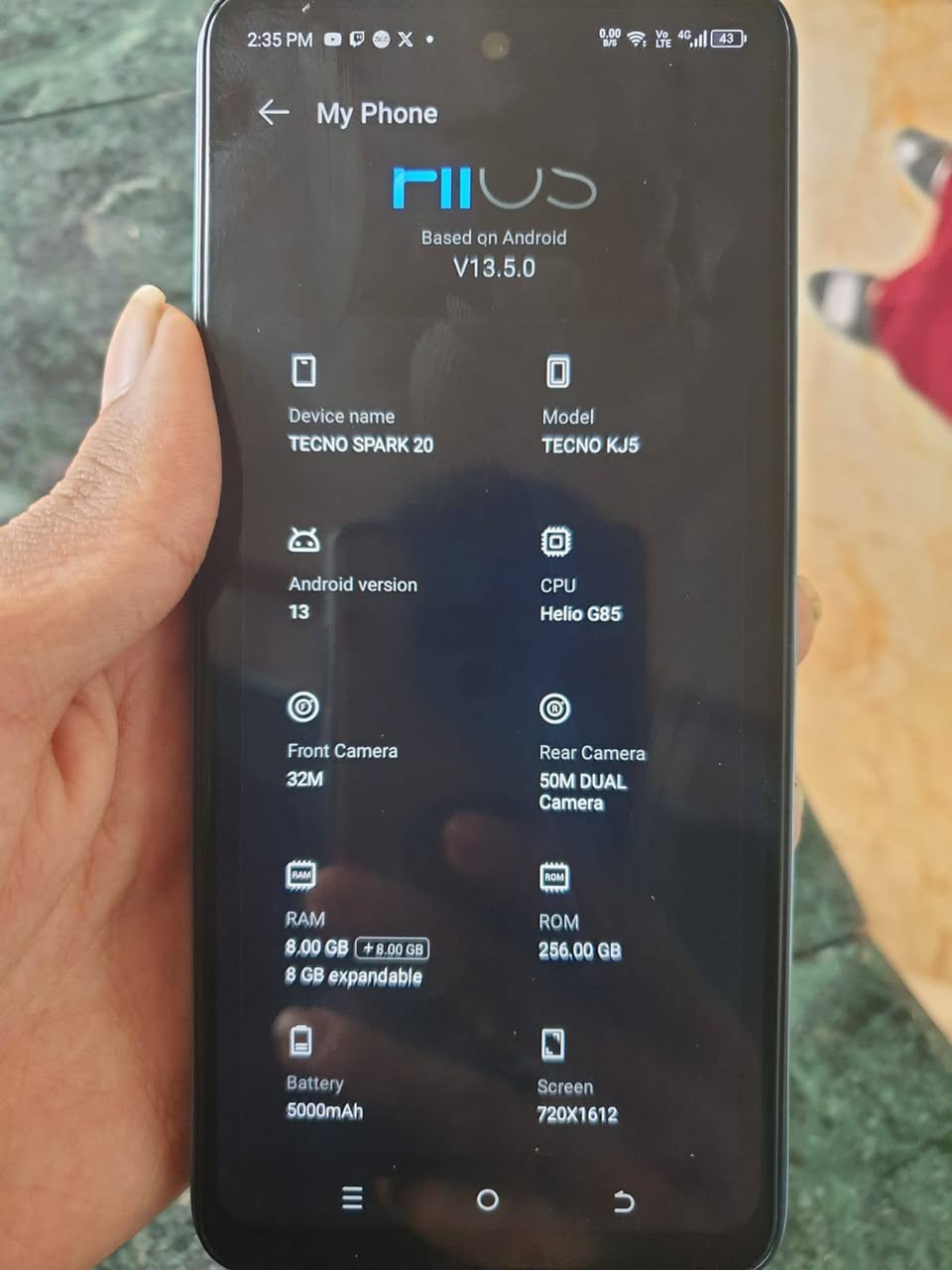 سلام عليكم تكنو سبارك 20 ذاكرة 256 رام 8+8 بطارية 5000ملي امبير شحن فول وباكيته الاصلي موجود عندي وشاحنته الاصلية موجودة بس سماعتة الي تجي ويا الباكيت ما موجودة، الجهاز نظيف واستعمال يومي خفيف وبرغي ما مفتوح السعر 140 وبي مجال جهاز يخبل مكاني سامراء حي الشهداء قرب مركز الشباب ما عندي توصيل ومتواجد عالماسنجر للي حاب يتواصل


**إذا كنت صاحب هذا الإعلان وتريد حذفه لأي سبب، رجاءا أرسل رسالة إلى الدعم الفني**