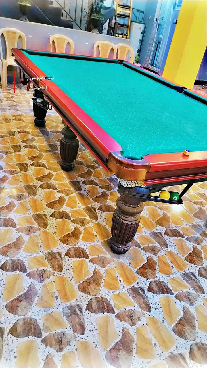 ميزين بليارد للبيع نظافة فول العنوان الانبار الكرمه للاستفسار واتساب ***********
