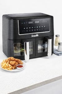 قلاية هوائية • دبل حوض • ٨لتر