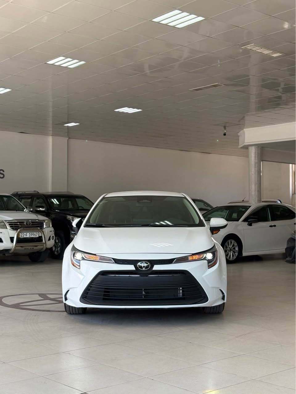 Toyota Corolla
.
مودێل: 2025
.
رەنگ: سپی ⚪️
.
مواصفات: LE
.
3 قتعە سبغ (چاملغ و دوو دەرگەهـ رەخێ نەفەری)
بێ داخلی و بێ ئیرباگ
.
1000 مایل چوی ✅.
.
سعر: 155$ پچەک مجال.
.
***********.   Korek + WhatsApp
.
زاخو - (مهندکارس) زاخو, دهوك
