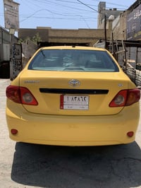 كورلا موديل 2009 امريكي  حادث امريكا جاملغ خلفي وقبق الجنطة  السيارة خ...