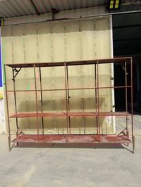 رف حديد عدد 2 للبيع 07865676035