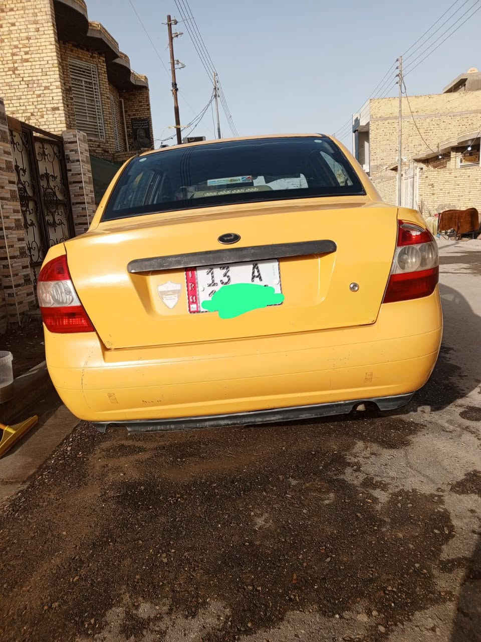 سلام عليكم طيبه 2016 مكفوله من ضربه وتبديل مصفره هيئه وغرامات الرقم نكليزي السنويه لغايه سنه 2030 مكينه بيهه فقط بخار والكير بس الأول يفلط بقيه النمر مابيهن شي تبريد وكهربائات كلهن شغالات تخم تاير سياره جاهزه من كلشي * الحداديه جديده السعر 38 وبيهه مجال 
***********
