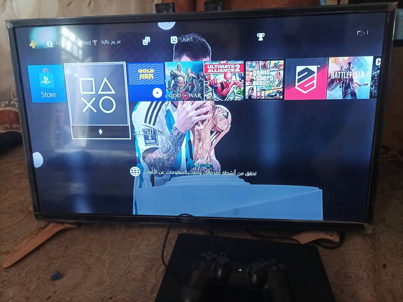 بلي 4 سلم تريده مهكر اتريده قرص نظام التهكير 11.0 مع شاشه حجم 32 ام الانترنيت مع ي بي اس كلهن جدد نضافه 99 تريد كلمن بسعر تنباع اتريدهن كلهن سوه ماكو شكال عنوان ديوانيه قضاء غماس سعر خاص متواجد ع فيس و ع واتساب هذا رقمي ***********
