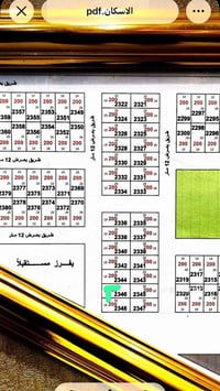 توجد نص قطعه في الاسكان 100 متر طولاني موقعها عل تنضم مستقبل تبعد عن ا...