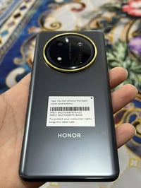 هونر x9c5g ذاكره256 رام 16 مستخدم سبوع الجهاز زلغ مابي شرط كامل ملحقات...