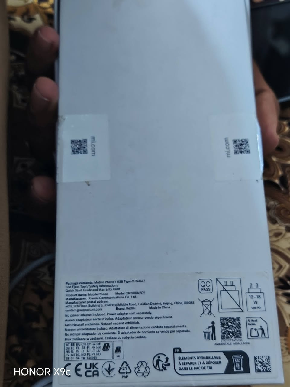 سلام عليكم البيع جديد مامستخدم شهر السعر خاص


**إذا كنت صاحب هذا الإعلان وتريد حذفه لأي سبب، رجاءا أرسل رسالة إلى الدعم الفني**