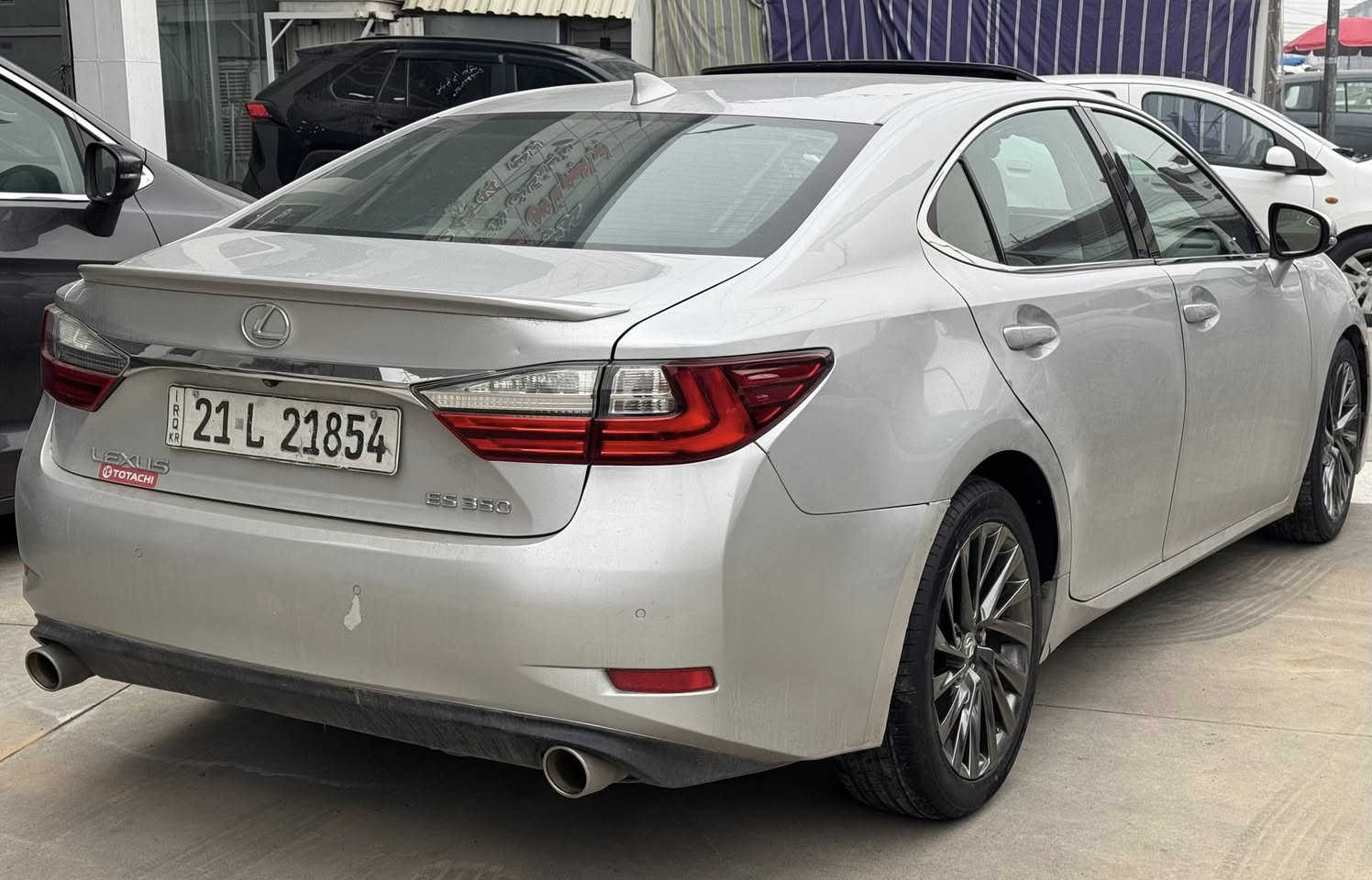 لكزس اي اس 2016
Lexus ES350 2016

مواصفات ٣٥٠ مواصفات فول

(مقاعد جلد+تبريد+تدفئة-تدفئة المقود-تبريد مركزي-ستيرن كهربائي -فتحة سقف-رادار جانبي)

مكينة ٦سلندر حجم ٣.٥لتر تنفس طبيعية

بيها بس بولند صبغ بدون دواخل  بدون ايرباكات 

السيارة كلش حلوة و نظيفة

السيارة رقم سليمانيه  شرط التحويل 

مكفولة من كير و محرك و كهربائيات

و ب سعر(185$) ورقة و بيها مجال 

مكان : اربيل 

عنوان : اربيل معرض ابراهيم نامق

***********

***********
