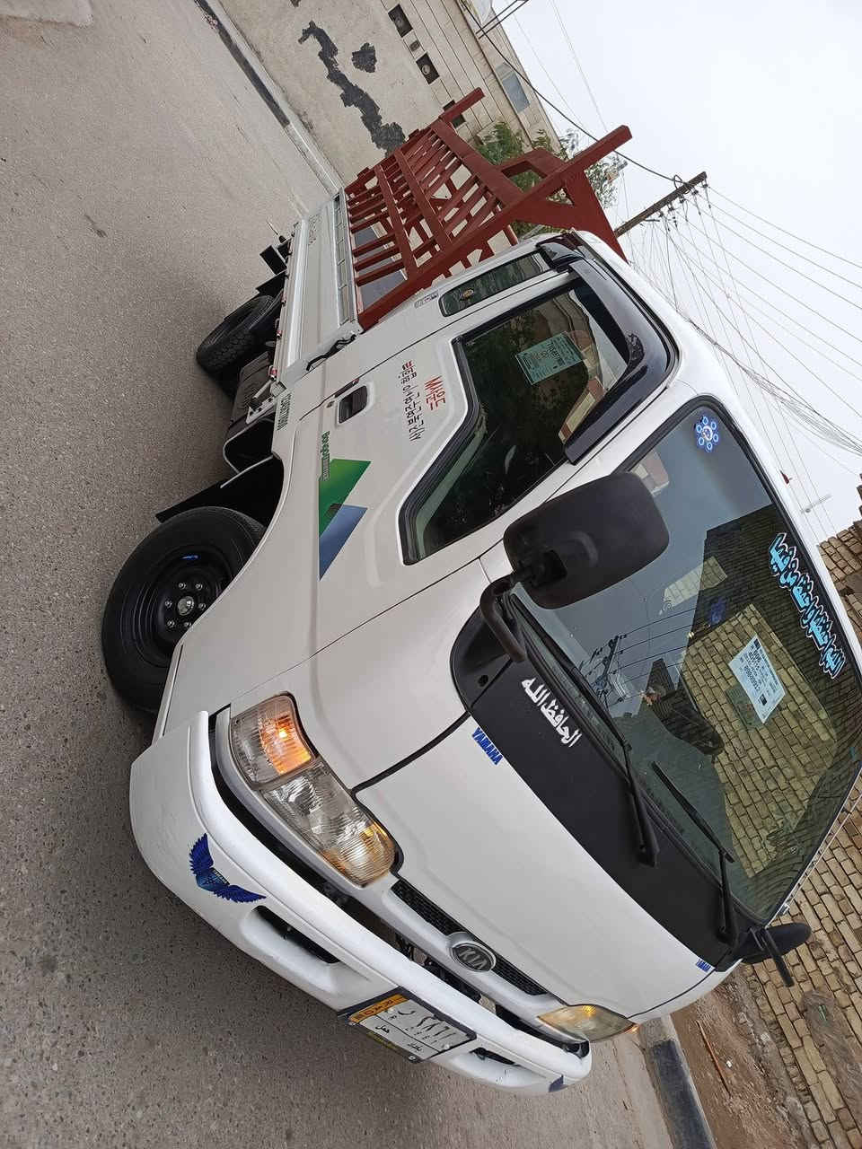 سلام عليكم.  كيه البيع.  فنتيره.    قلاب.    مديل 99. رقم بغداد.     مشروع وطني إلى 28.   صبق حزام الجماليه فقط.      مكينه وكير واكسن وشاصي خير من الله.     تخم تاير جديد.    كهربائيات شغاله    صدر امامي وخلفي جديد.   محجر تفصال.   تحويل مباشر.      دواخل شركه.   خلاف جديد.  بدي طويل 7حلقات.   سياره. جاهزه مال جناي.  السعر 64وبيهه مجال الطيبين.    الستفسار علا رقم الهاتف ***********  المكان بغداد
