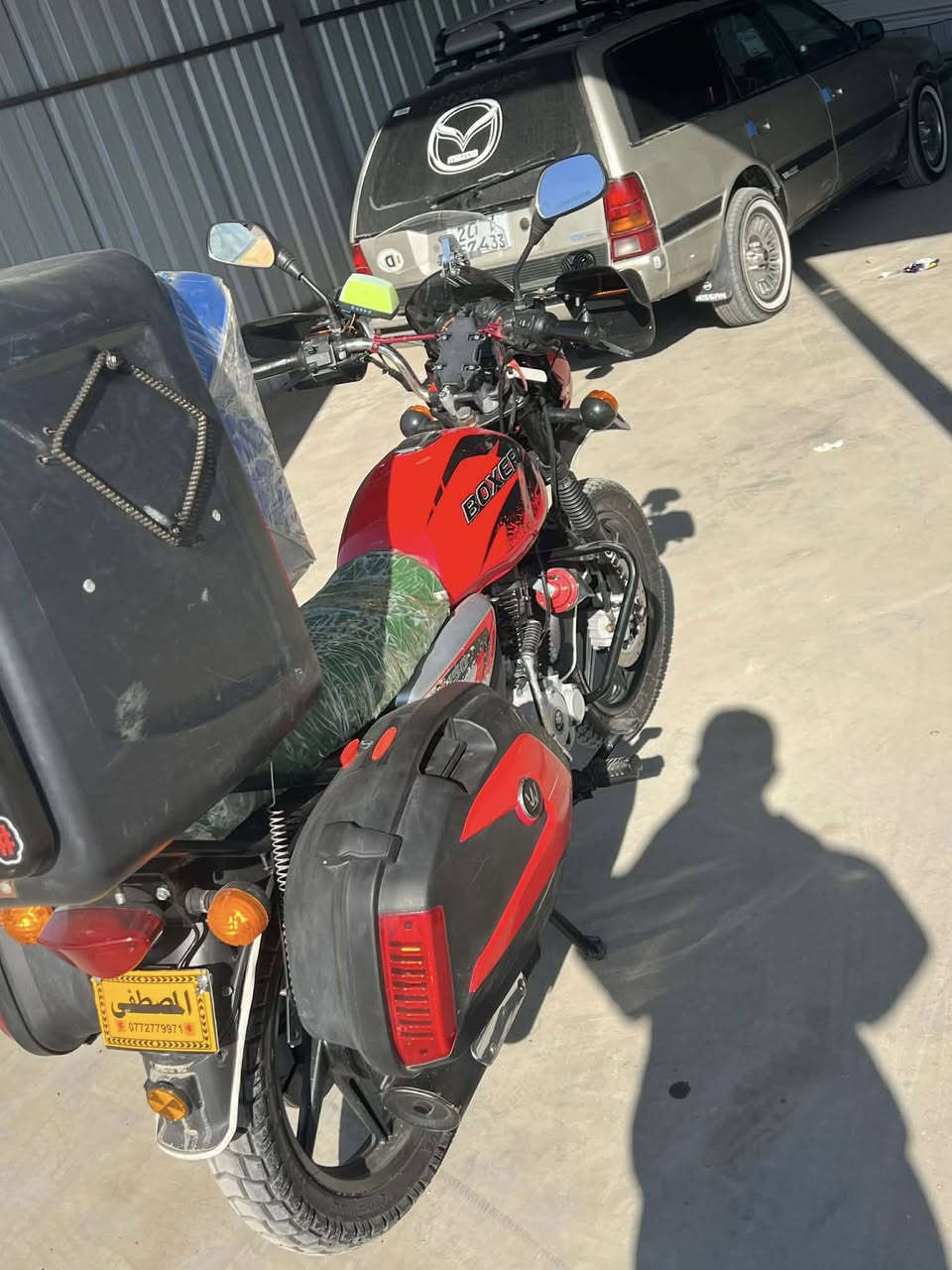 سلام عليكم اللبيع بوكسر كفالة باقي تفاصيل خاص شراي بي خير ويدلل عل عل خاص مامتواجد دائمن تصل افضل مكان بغداد محمودية رقم ***********/***********
