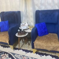 تخم 7 مقاعد معا الزوليه  القنفه الثلاثي بيها ضرر بصيط السعر التخم معا ...