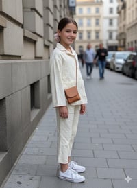 سيت بناتي • مقاس ٨-٩ سنة • ملابس اطفال