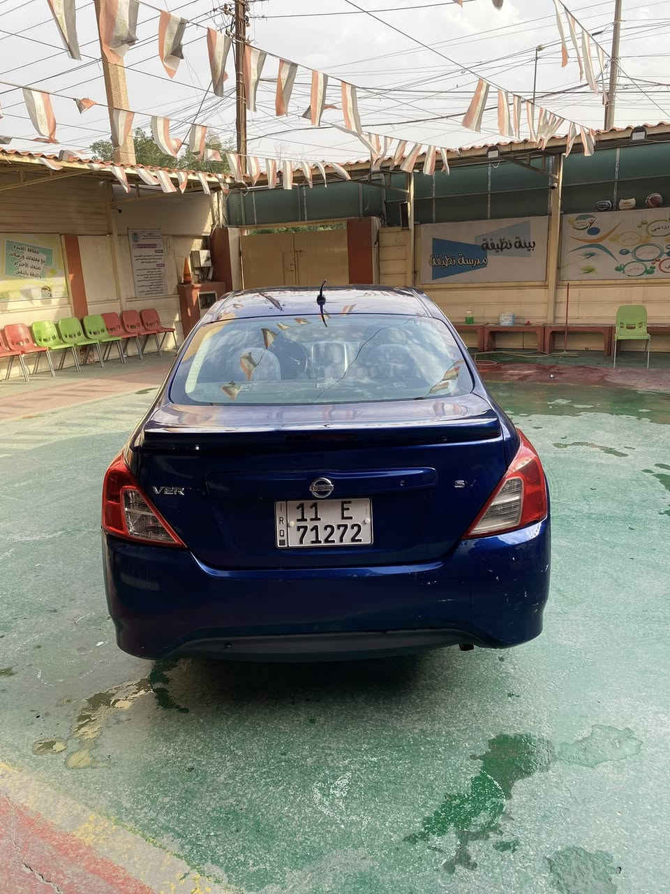 سلام عليكم للبيع نيسان فيرسا 2019 وارد امريكي حادثه حوض خلفي بجم كبس مكينه كير تبريد خير من الله حداديه صدر جديده تايرات جدد سعر سياره 90 وبيه مجال رقم تلفوني ***********
