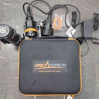 للبيع – كشاف غوص احترافي ORCATORCH الحالة: جديد  يجي ويـاه كيس خاص + ج...