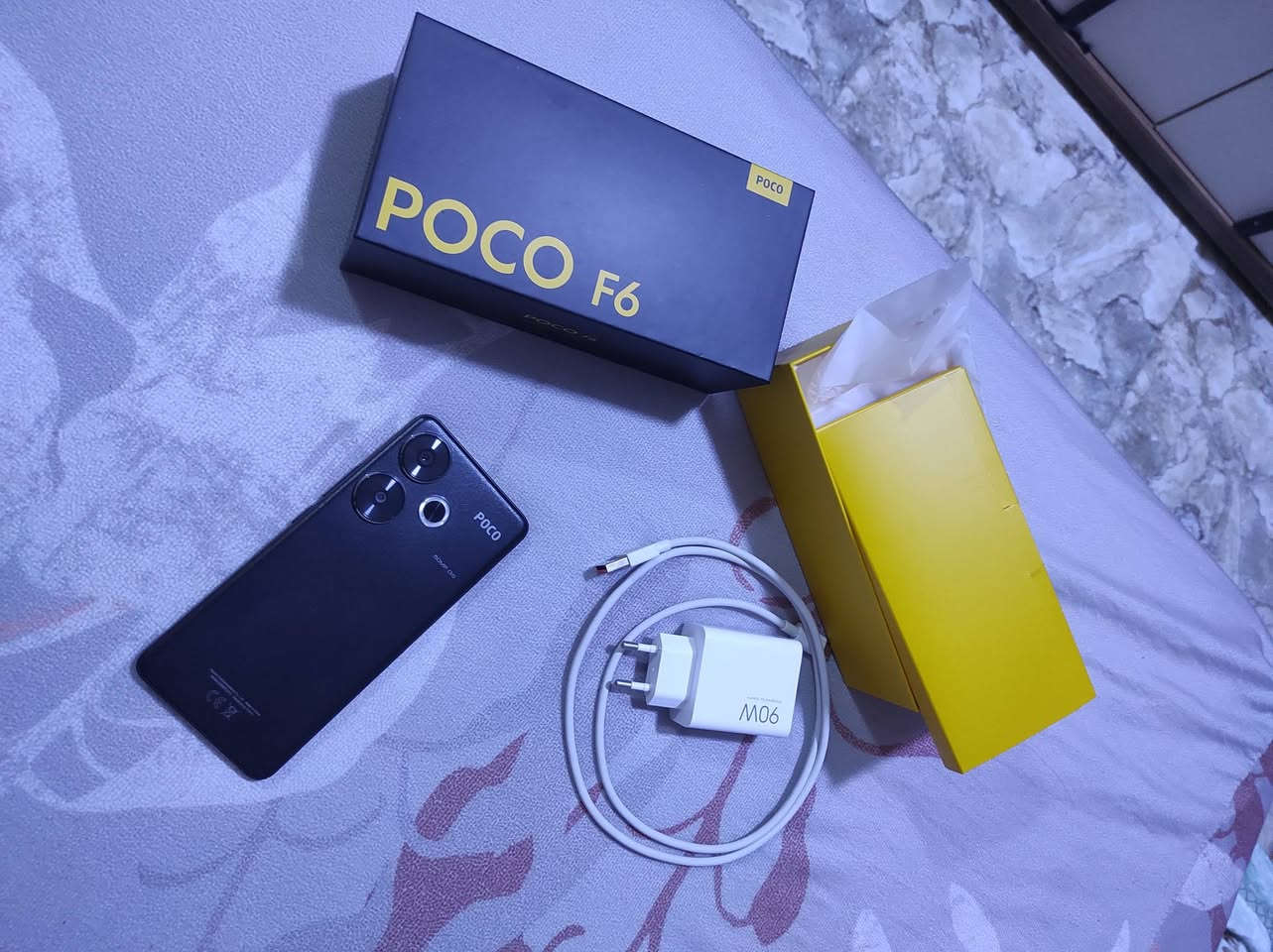سلام عليكم جهاز POCO F6 5G
جهاز مستعمل 5 اشعر فقط مكاني العماره عواشه سعره 300 الف هاي النقاط البشاشه مالت الزكه  بشاشه شيله  مستعجل على البيع
رقمي *********** واتس بي  @إشارة
