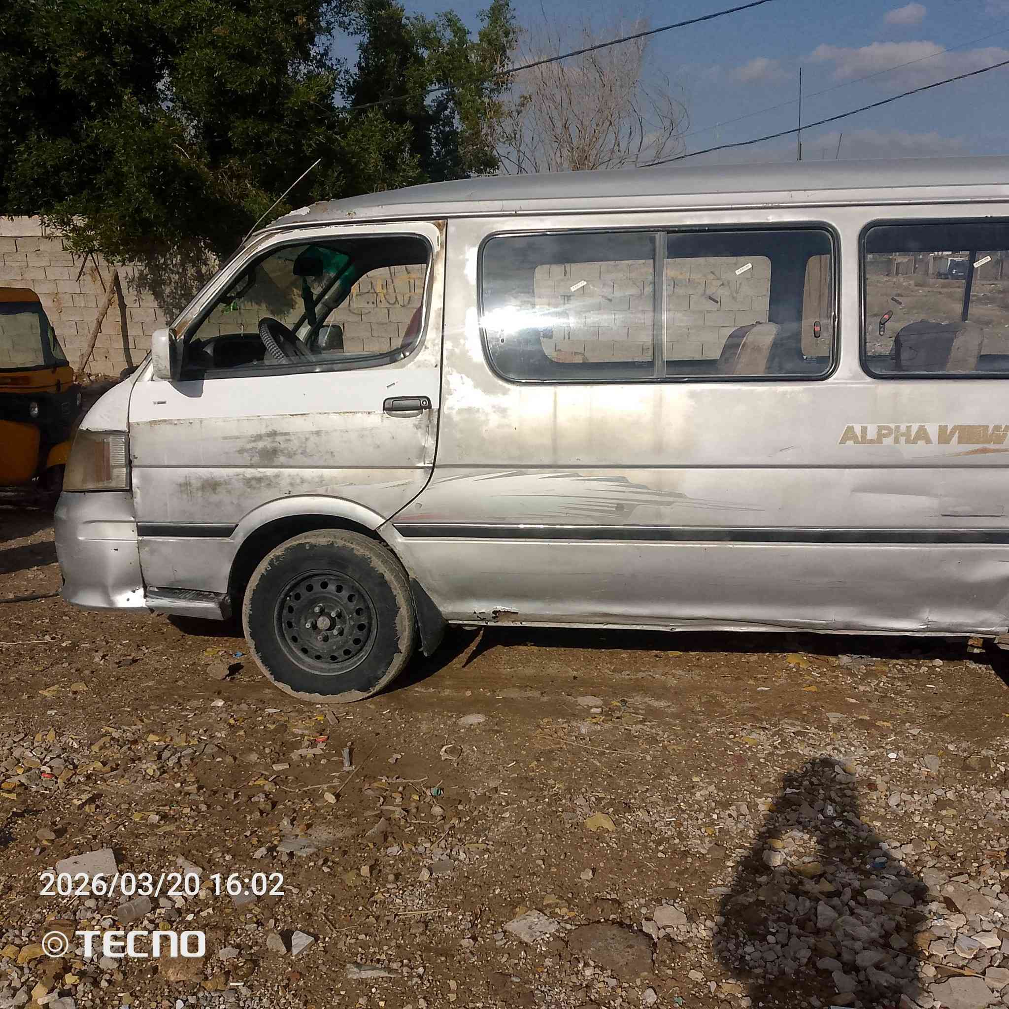 سلام عليكم مكان بغداد تخم تاير جديد مكينة ونجي صدر امامي خلفي حديد السعر19ورقة ***********
