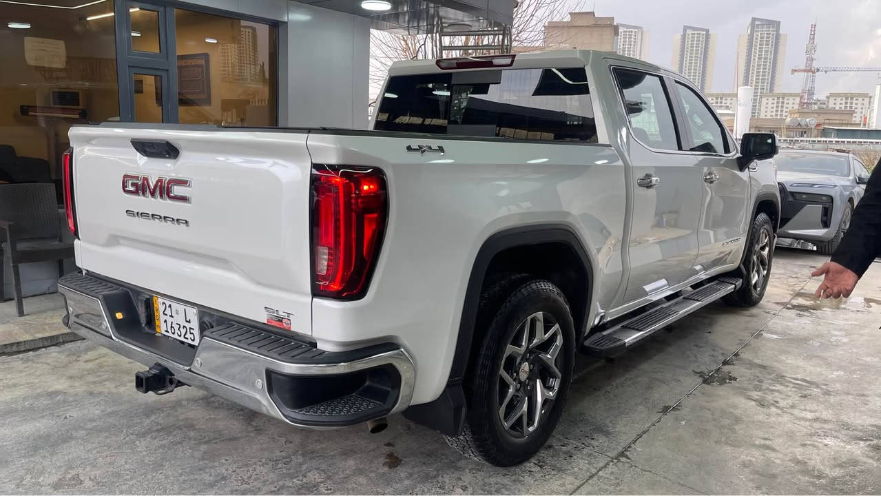 سلام عليكم ورحمة الله وبركاته 
GMC SIERRA 2024 SLT
8 سلندر 5.3
جاملغ صبغ بدون دواخل 
فتحة 
بصمة 
بريك بصمة 
ابواب بصمة 
تشغيل عن بعد 
شاشة كبير 
كوشنات كهربائي
كوشنات جلد  هيتر  و تبريد
تبريد مركزي
شاشة كبير
گيج الكتروني
لايتات LED بلادي 
دبل اكسل 
رادار خلفي 
رادار امامي 
رادار جانبي 
بعد موصفات هويا 

‎لي تفاصيل اكثر اتصل على رقم الهاتف او واتساب 
***********

GMC Sierra SLT
2024 
V8 -5.3

‎دەرگا گەورەی  بۆدی کورت
مەکینە 5.3
سڵایت
دەبڵ ئەکسل
شاشە گەورە
گێڕ لە عەرز
بەسمە و شەغال
گێچ ئەلیکترۆنی
کوشن جلد
کوشن هیتەر وە تەبرید
سوکان هیتەر
ڕادار ٣٦٠ 
لایت لید
زۆر مواسەفاتی دیکە
یەک پارچەی بۆیاخە بێ ناوگرتن

‎ژمارە موبایل

*********** السليمانية, العراق
