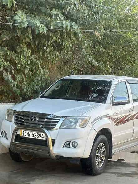 TOYOTA-HiLUX2014للبيع 
للبيع تويوتا هايلوكس فورويل 2014كويتي 

ماشيه 44Km

▫️كير أوتوماتيك 

▫️تخم تاير 🆕

▫️بيها فقط بارد شبر بالبنيد 

شاشه تحكم ستيرن 

تتدفئه تبريد كله شغال 

▫️ كير / محرك / شاصي شرط

▫️ تبريد شغّال

▫️ السيارة جديدة بمعنى الكلمة

▫️ رقم وسنويه جديد 🆕 رقم بغداد تحويل ثاني يوم 
السعر :240وبيها مجال 
🔹 الموقع: بغداد

📞 للاستفسار:***********

📡
