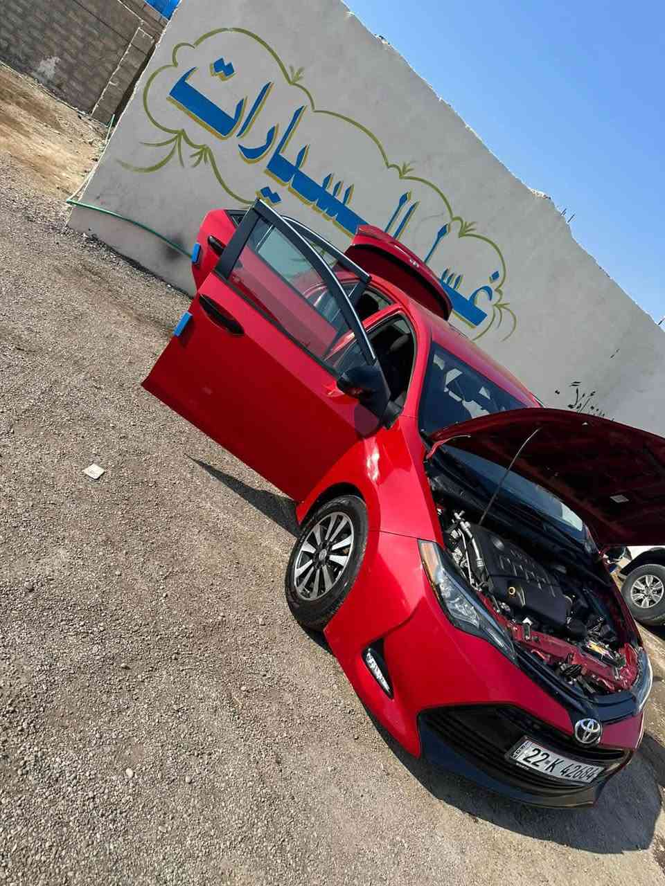 تويوتا كورلا وارد أمريكي فئه LE
ضرر : باب السايق تبديل بلادي والي وراه شوي معجون ايرباك راجع ستتم باقي سياره مكفوله 
محرك گير كله شرط حداديه تبريد  تايرات كله 
شرط بدون اي نقص
 
رقم جديد تحويل مباشر

مواصفات السياره  :
شاشه كاميرا بلاد تحكمات ستيرن جهتين كروز سرعه رادار امامي 
مانع انزلاق 
لايت زنون تبريد بيانو 

السعر : 133


**إذا كنت صاحب هذا الإعلان وتريد حذفه لأي سبب، رجاءا أرسل رسالة إلى الدعم الفني**
