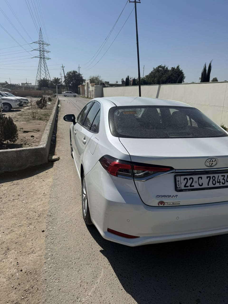 تويوتا كورولا(2022)
خليجي جيهان

فول مواصفات سلايت بصمه تشغيل بصمه ابواب 

ماشيه   125km

مكفوله كفاله عامه من الصبغ فقط بارد بيها هلال الجامغ

(كلين)

گير محرك كله شرط 

ما ناقصها اي شي 

السعر 170 بيها مجال

مكاني (صلاح الدين بيجي)
***********
