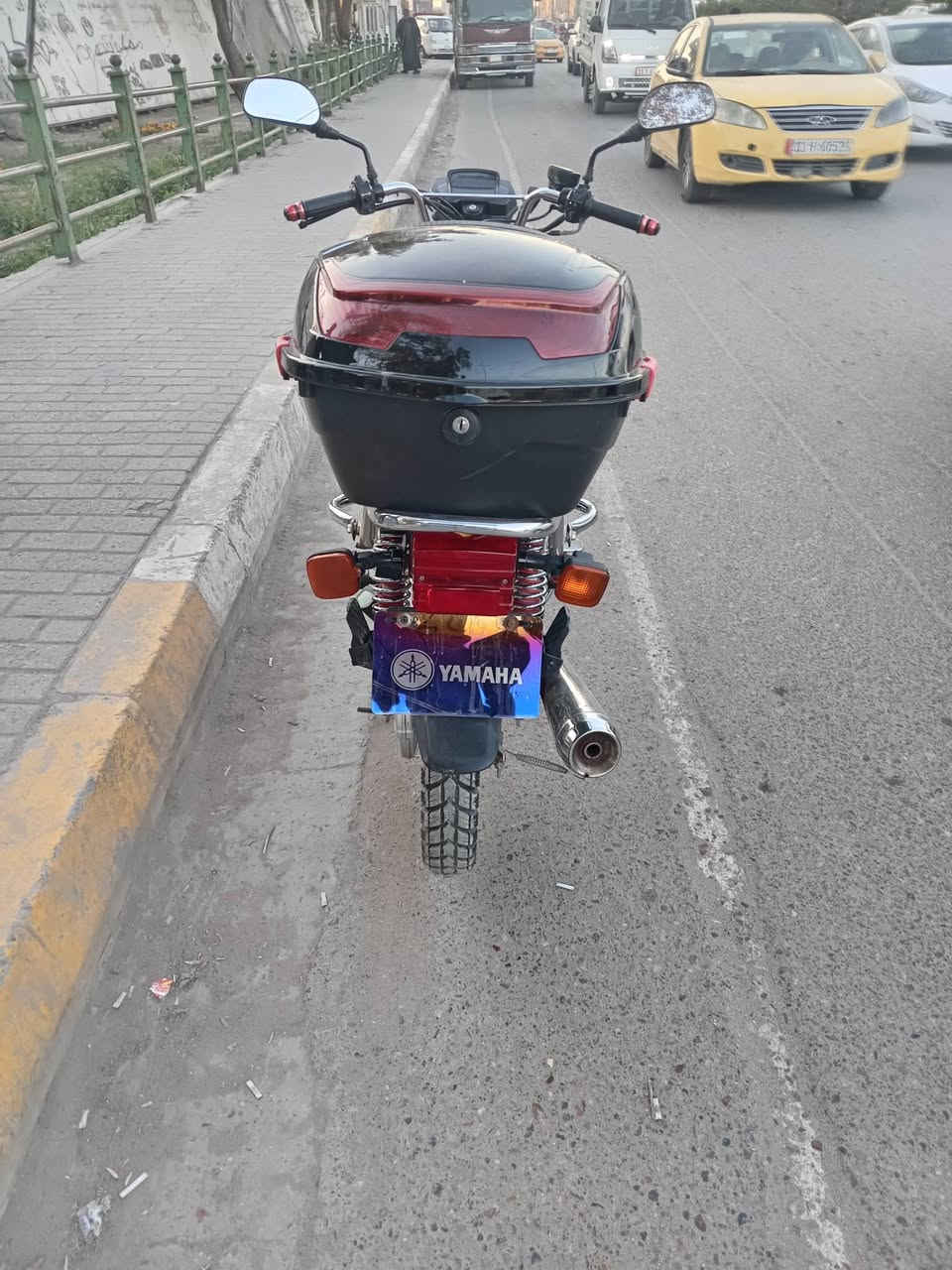 دراجه إيراني خمسه كير موديل  ٢٣ دراجه كفاله اخت لزيرو جديده بمعنى لكلمه اوراق كامله اي نقص مابيه مكينه مامفتوحه ناعمه  السعر ٦٥٠ وبيه مجال العنوان بغداد الحرية لموشراي لايتصل ***********
