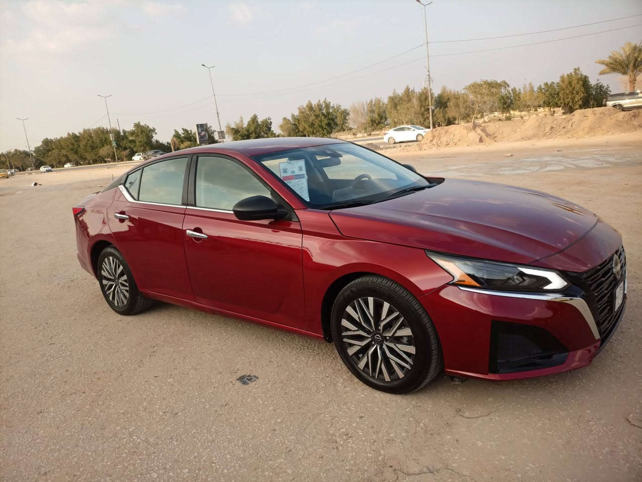 السلام عليكم 
نيسان التيما 2024 مواصفات SV
محرك 2500 ( 4 سلندر )
وارد امريكي (( 
بصمة تشغيل و ابواب 
تشغيل عن بعد
شاشة كبيرة
كراسي كهرباء
رادار امامي 
رادار جانبي
لد نهاري امامي
( حادثها جاملغ خلفي ايمن + باب
ماشيه.  8000 ميل

السعر 150 $
بدون رقم تترقم جميع المحافظات
مكان السياره نجف
***********
