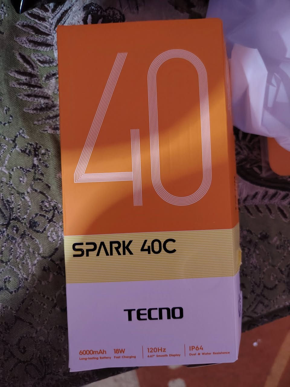 جهاز تكنو سبارك بارحه أخذته بعده بل كارتون فقط شغلته سويته لغه مالته عربيه وطفيته وحتاجيت اريد ابيعه رجائن الي مو شراي لا يتعبني
السعر 200


**إذا كنت صاحب هذا الإعلان وتريد حذفه لأي سبب، رجاءا أرسل رسالة إلى الدعم الفني**